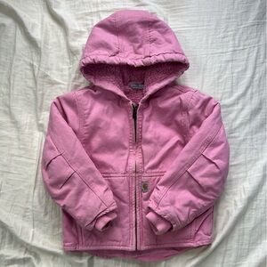 Carhartt Pink Kids Puffer Jacket